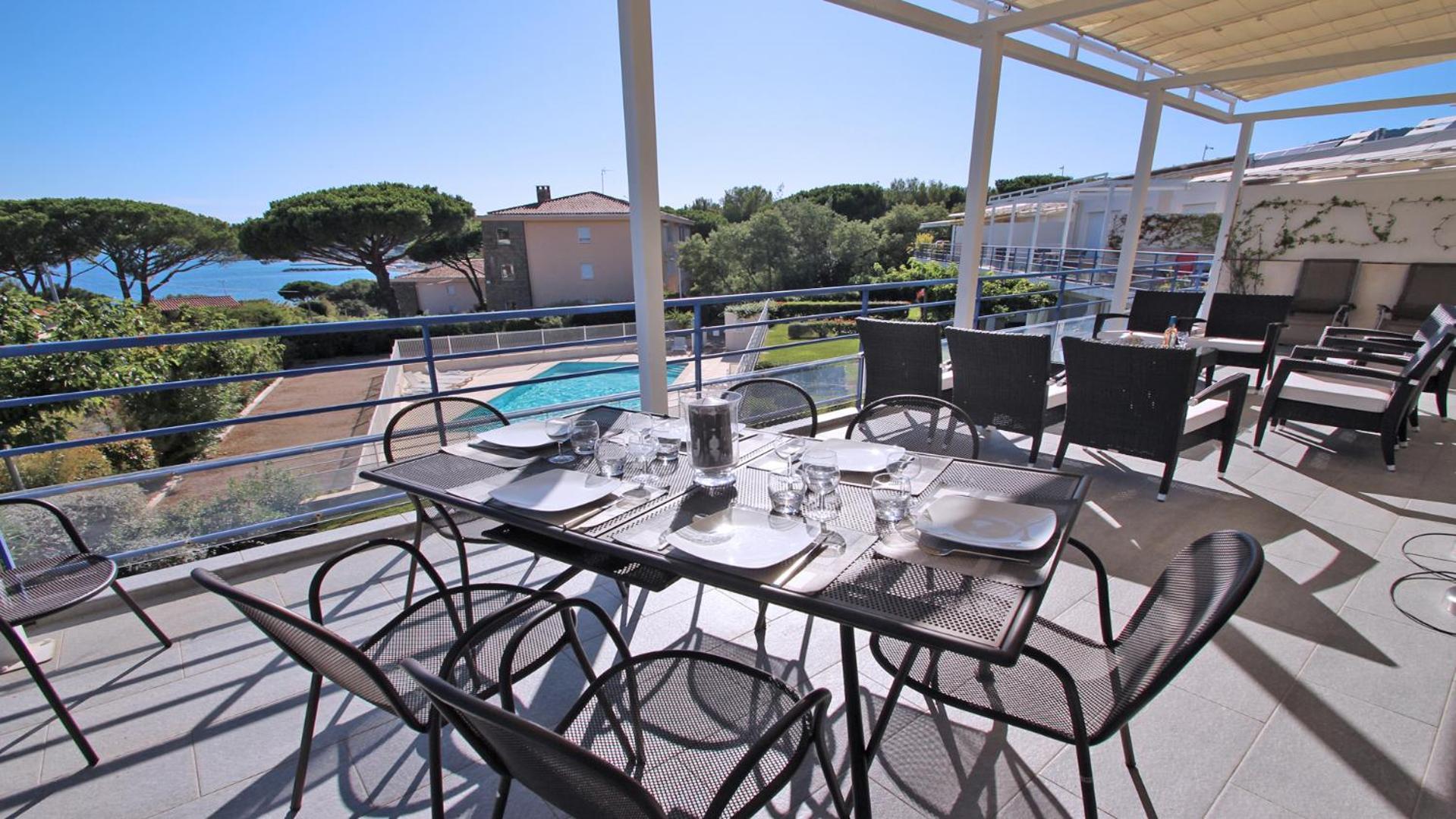 Les Terrasses De La Croisette Apartman Sainte-Maxime Kültér fotó